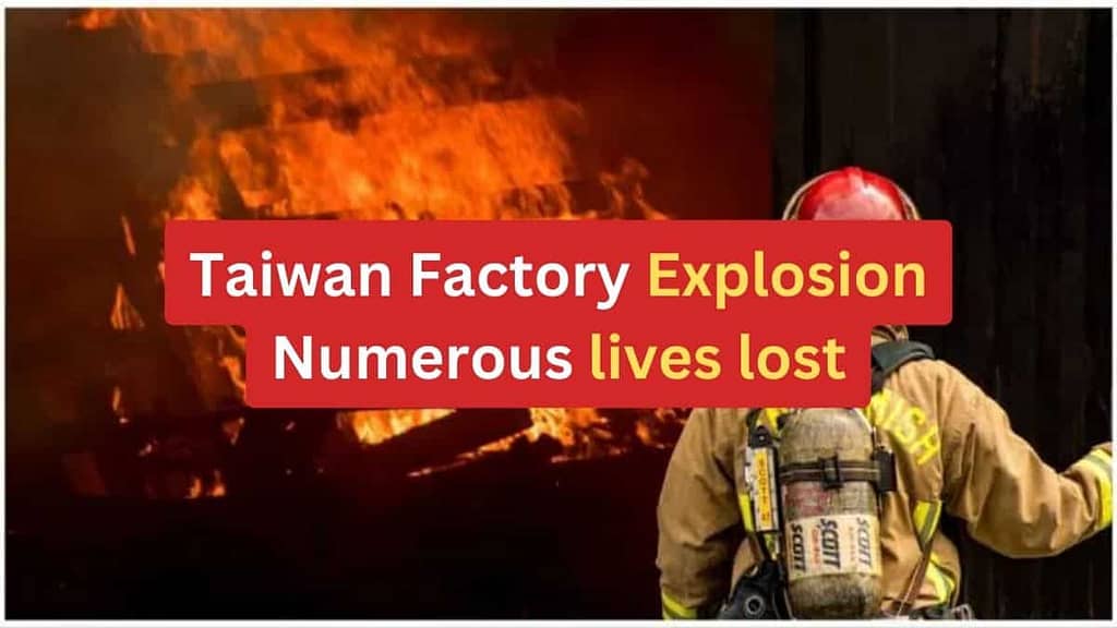 Tragic Taiwan Explosion: Golf Ball Factory Blast Claims Lives and Injures Dozens