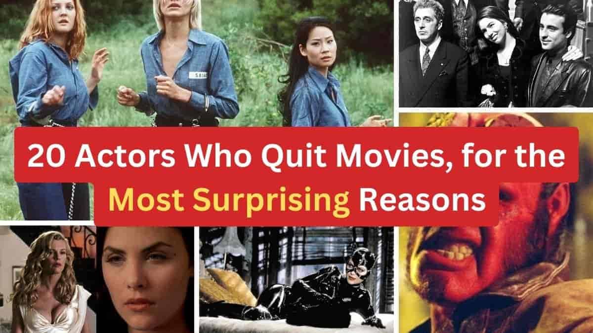 20 Actors Who Quit Movies During Production