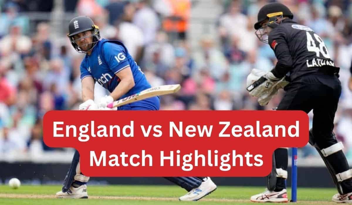 england vs new zealand cricket world cup 2023