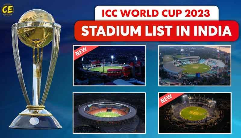 2023 cricket world cup stadium list